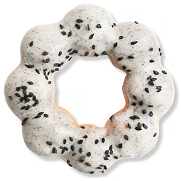 Black Sesame mochi donut
