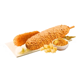 Cheddar Snow Cheese Corndog Korean corndog