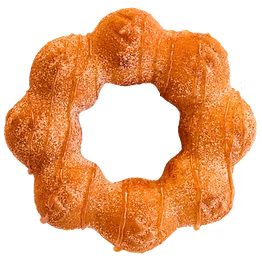 Churro Caramel mochi donut