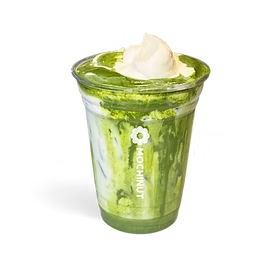 Japanese Matcha Einspänner matcha drink