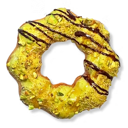Dubai Chocolate mochi donut