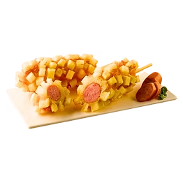 Crispy Potato Corndog Korean corndog