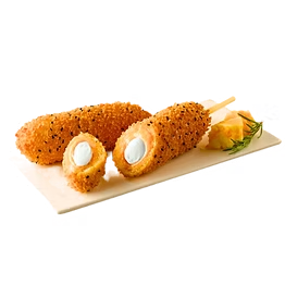 Monster Double Cheese Corndog Korean corndog