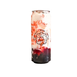 Strawberry Fresh Milk boba drink