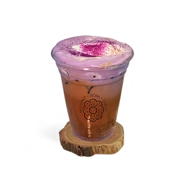 Ube Haze Cream Latte specialty coffee