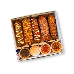 Classic Set (5 Corndogs) Korean corndog