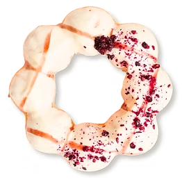 Wildberry Cheesecake mochi donut